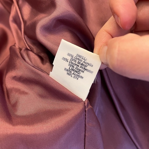 NWT Vintage 60s 70s White Stag Mohair Loop Knit Sweater Jacket Blazer Sz medium - Picture 7 of 7